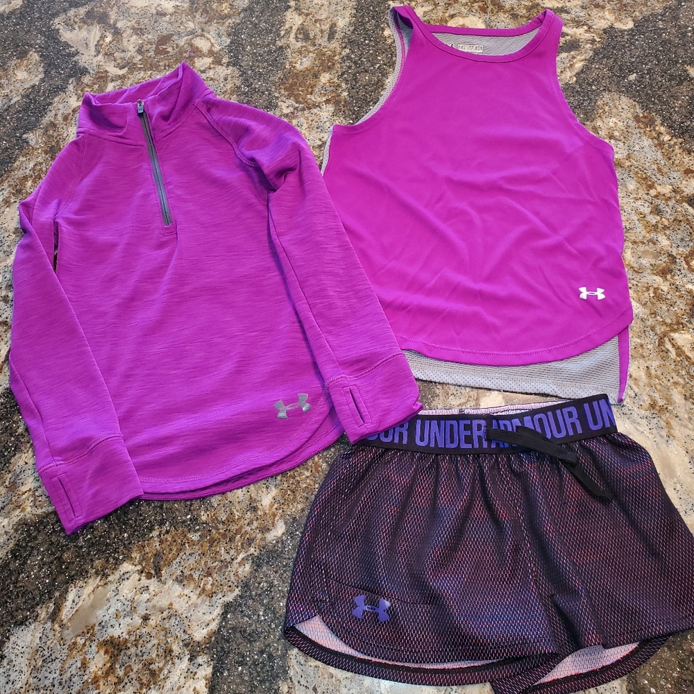 Under Armour youth extra small set